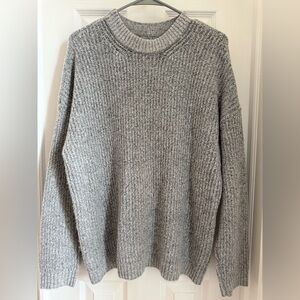 American Eagle Outfitters Gray Crewneck Sweater